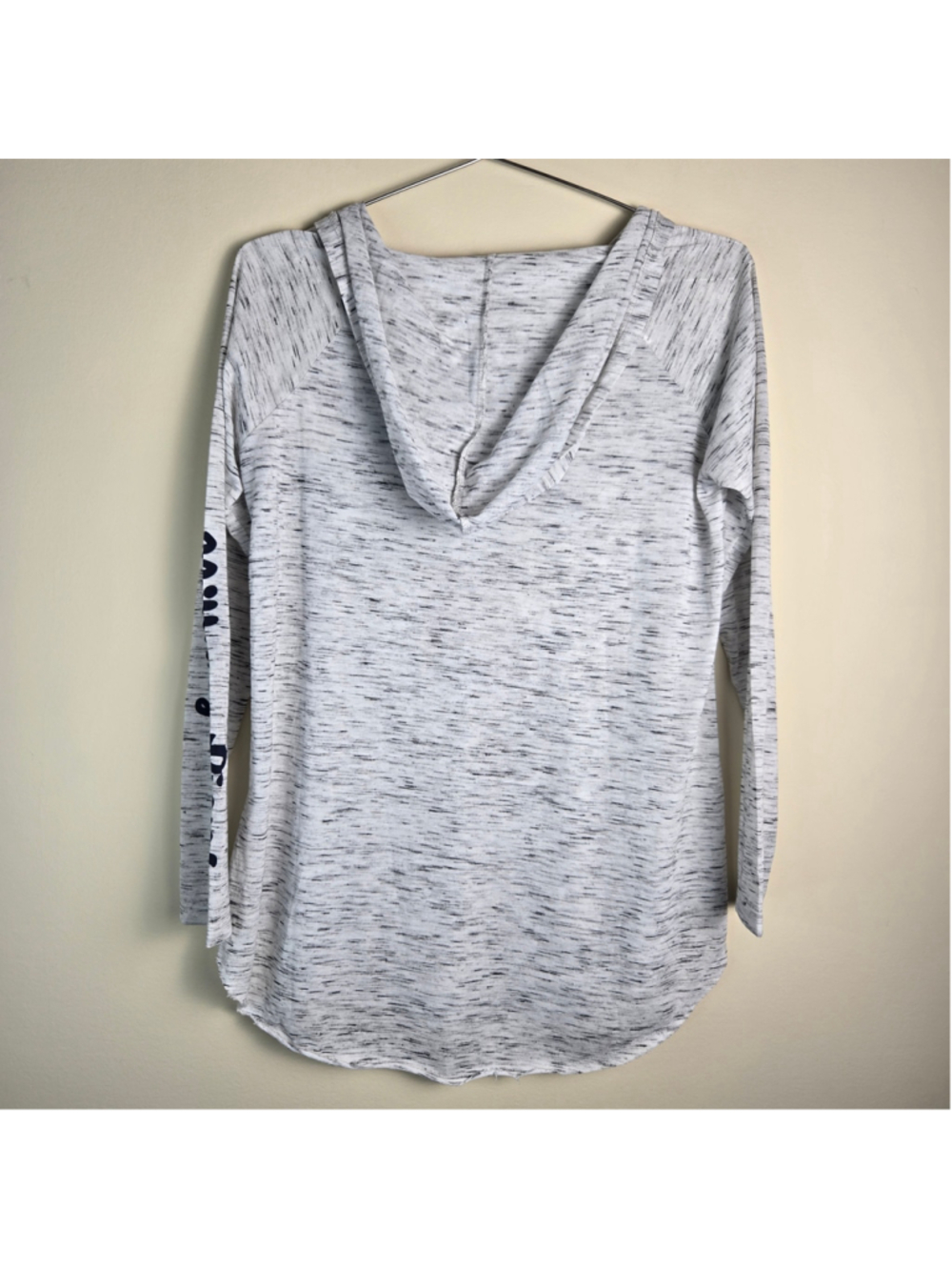 Women's Pressbox Penn State Hoodie Sweatshirt Size M Grey Black - Picture 8 of 8